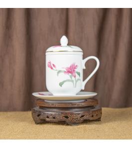 《百年好合》福器·茶漏杯碟