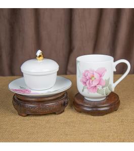 《国色天香》福器·茶漏杯碟