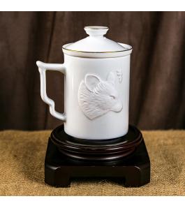 《千岁杯.生肖鼠》茶漏杯