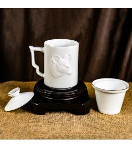 《千岁杯.生肖鼠》茶漏杯