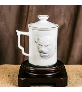 《千岁杯.生肖虎》茶漏杯