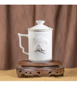 《千岁杯.生肖羊》茶漏杯