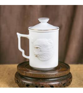 《千岁杯.生肖猴》茶漏杯