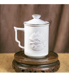 《千岁杯.生肖鸡》茶漏杯