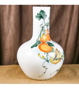 《福禄双全》天球瓶