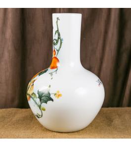 《福禄双全》天球瓶