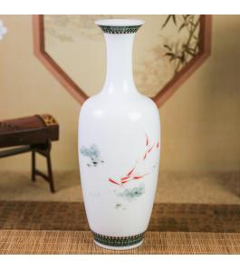 《心藏花雨》柳叶瓶