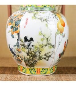 《六合纳千祥》六面瓶