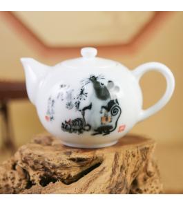 《十二生肖.鼠》西施壶