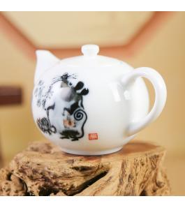 《十二生肖.鼠》西施壶