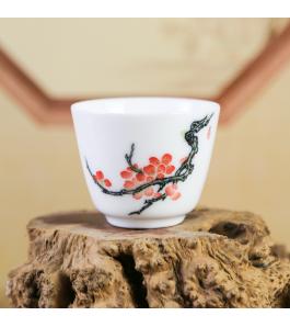 《十二花神·梅花》品茗杯
